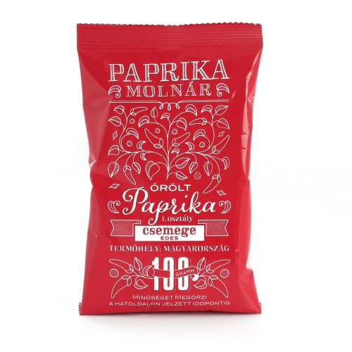 Magyar őrölt paprika csemege I.o. édes 100 g 