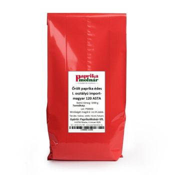 Őrölt paprika édes I.o. import-magyar 120 ASTA 1 kg