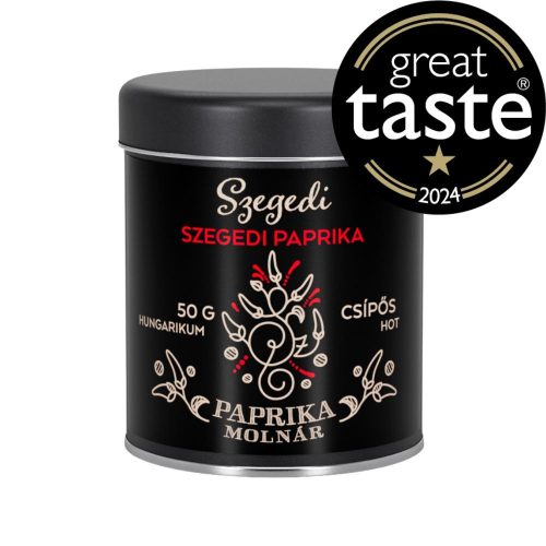 SZEGEDI Prémium Szegedi paprika csípős 50 g/fémdoboz